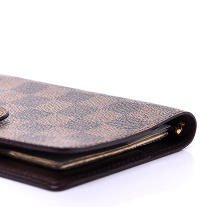 Louis Vuitton Damier Ebene Small Ring Agenda Cover 8 of 10