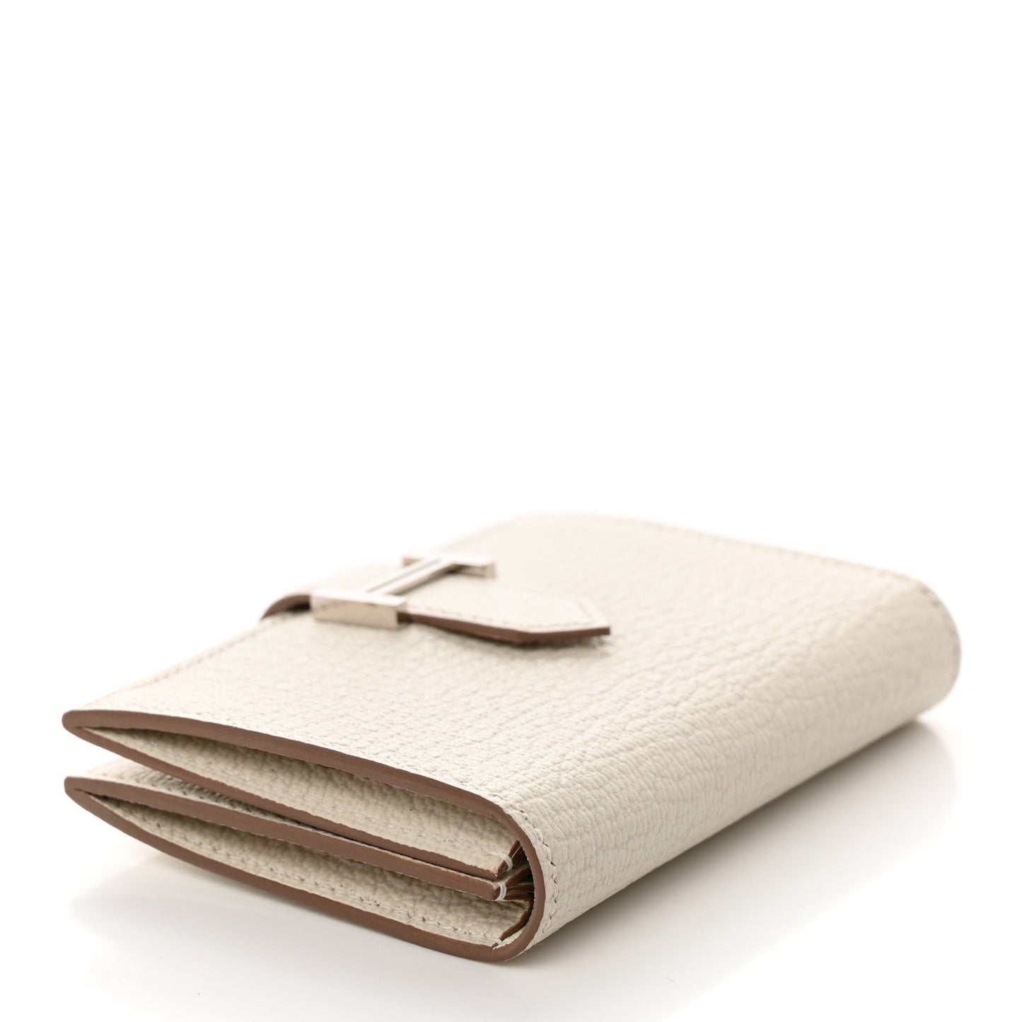 Chevre Mysore Bearn Card Holder Wallet Mushroom