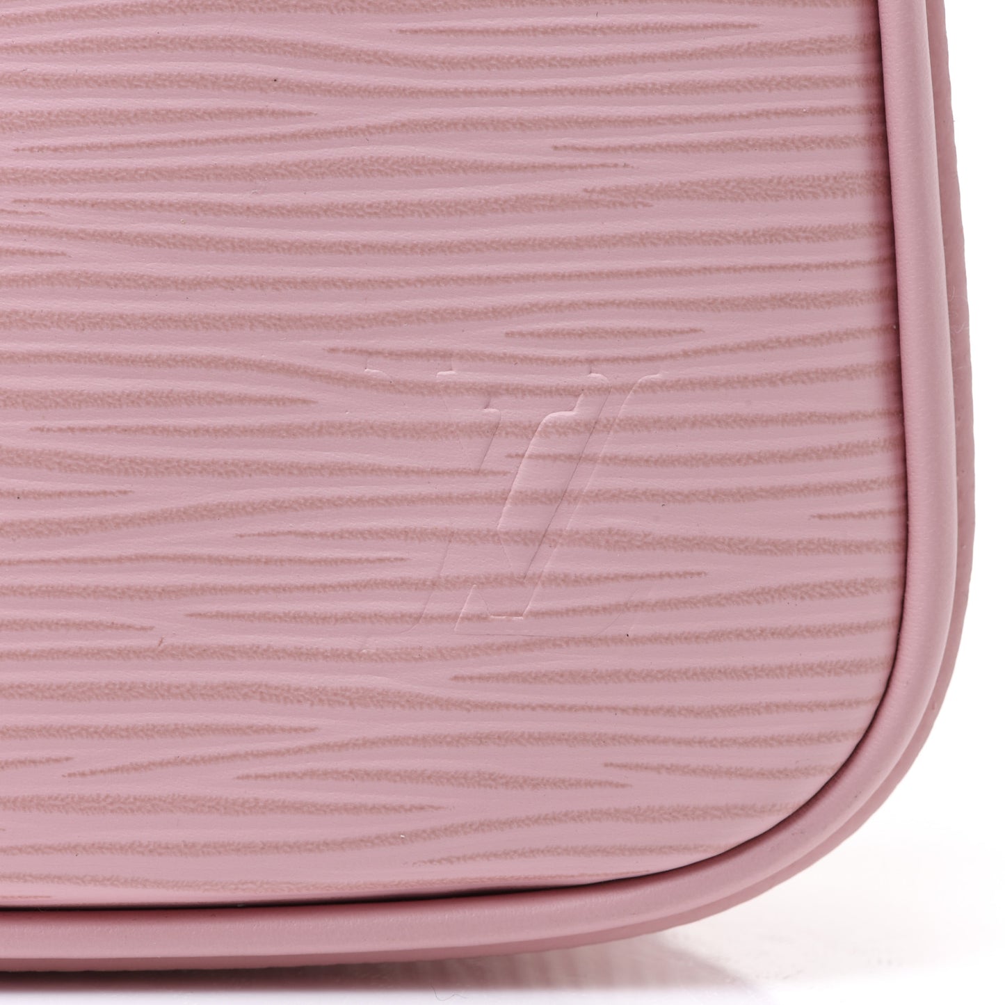 Epi Easy Pouch On Strap Rose Ballerine