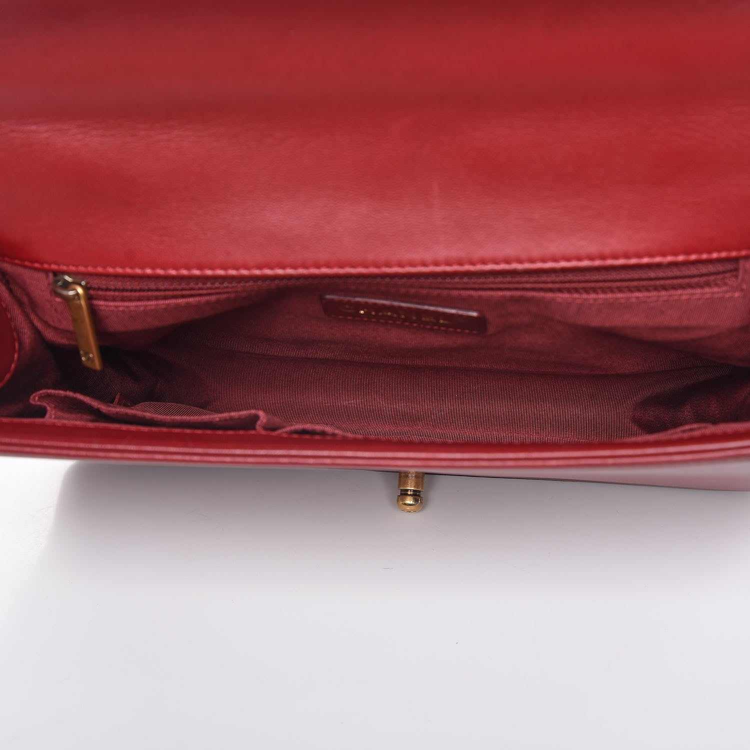 Chanel Lambskin Quilted New Medium Boy Flap Red 6 of 15