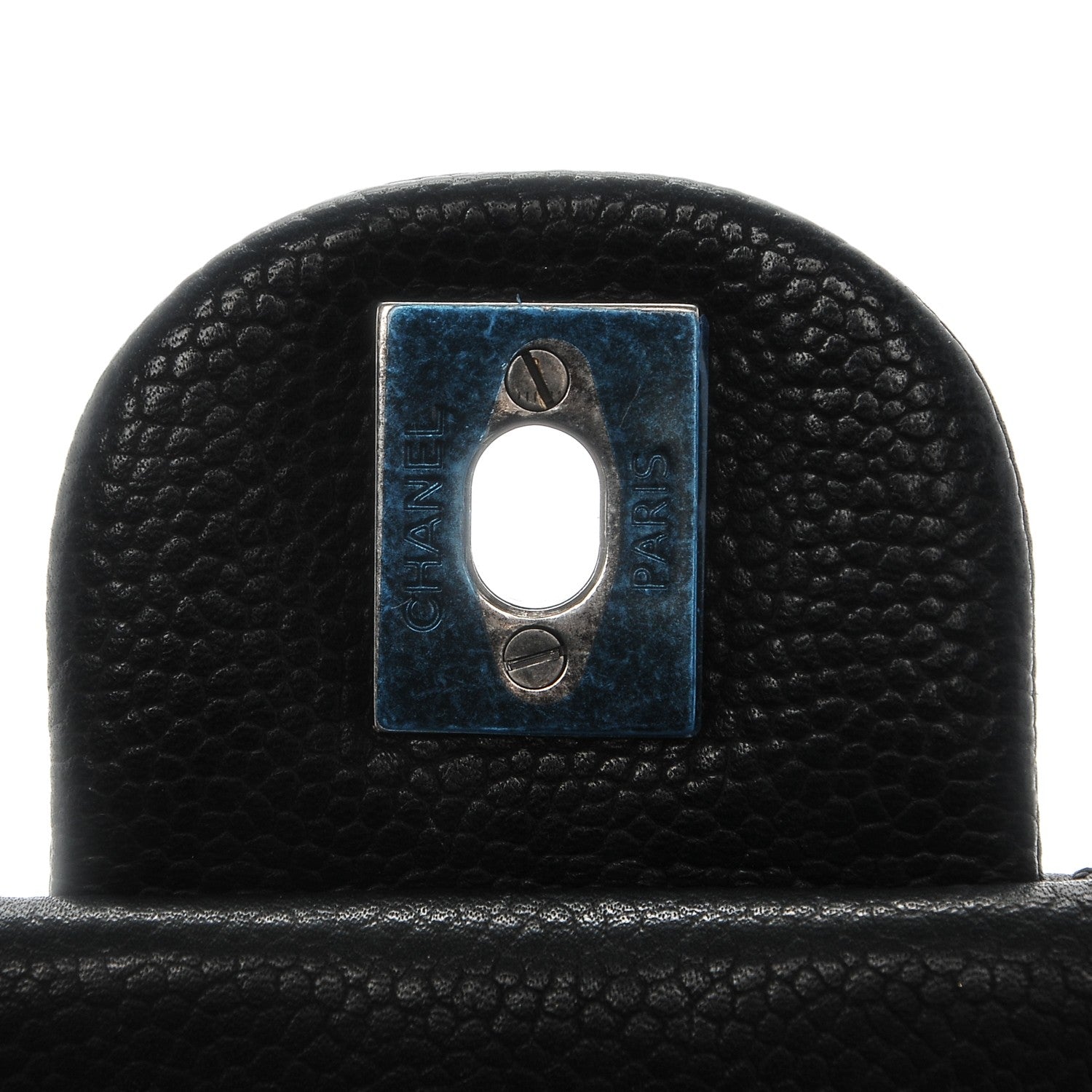 Chanel Caviar Quilted Small Rock In Rome Flap Black 6 of 8