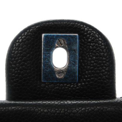Chanel Caviar Quilted Small Rock In Rome Flap Black 6 of 8