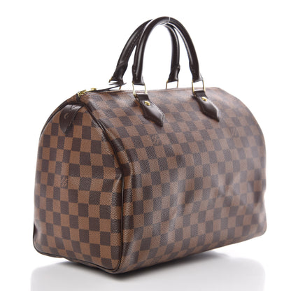 Louis Vuitton Damier Ebene Speedy 30 3 of 8