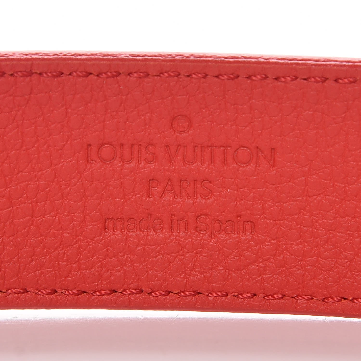 Louis Vuitton Epi 30mm LV Twist Belt 85 34 Coquelicot 7 of 11