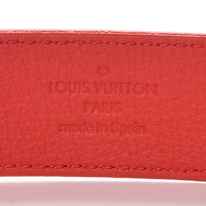 Louis Vuitton Epi 30mm LV Twist Belt 85 34 Coquelicot 7 of 11