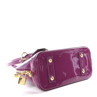 Louis Vuitton Vernis Alma BB Amethyste 3 of 14