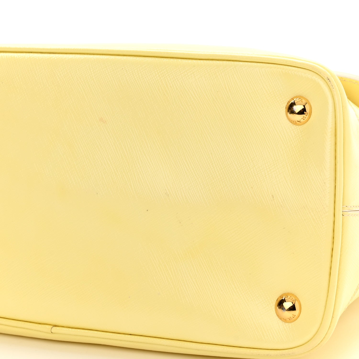 Prada Saffiano Lux Medium Open Promenade Tote Ananas 11 of 16