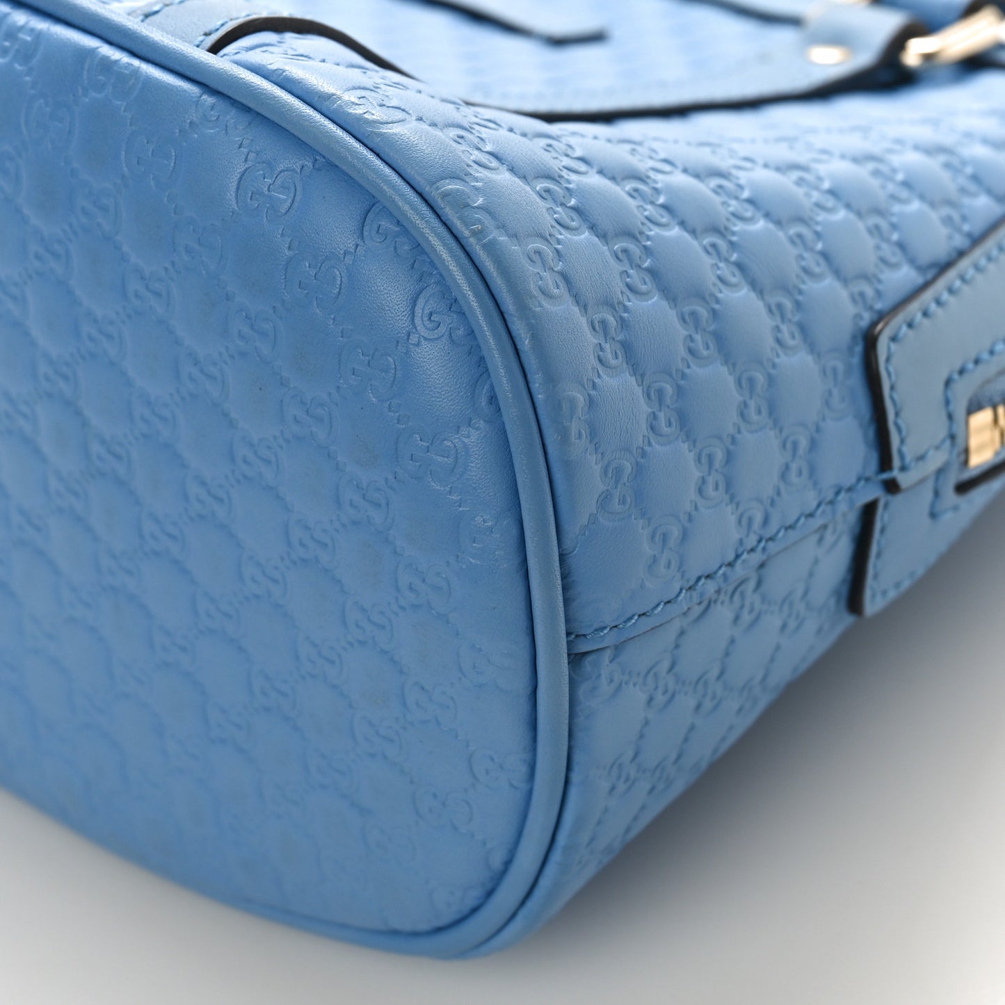 Microguccissima Mini Dome Bag Mineral Blue