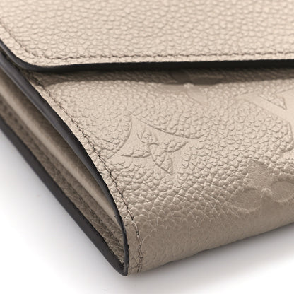 Louis Vuitton Empreinte Sarah Wallet NM Tourterelle 7 of 9