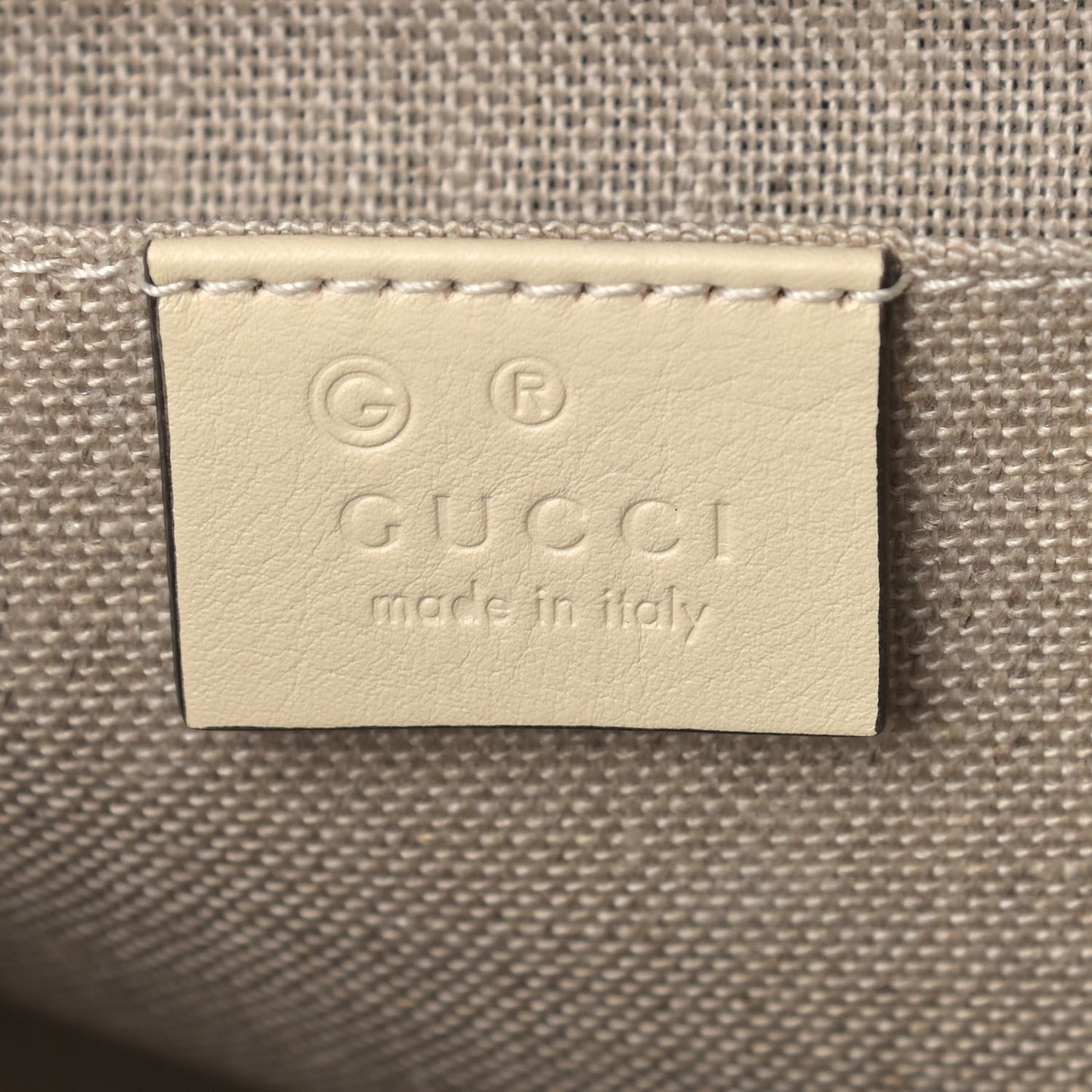 Soft Microguccissima Mini Dome Bag Ivoire
