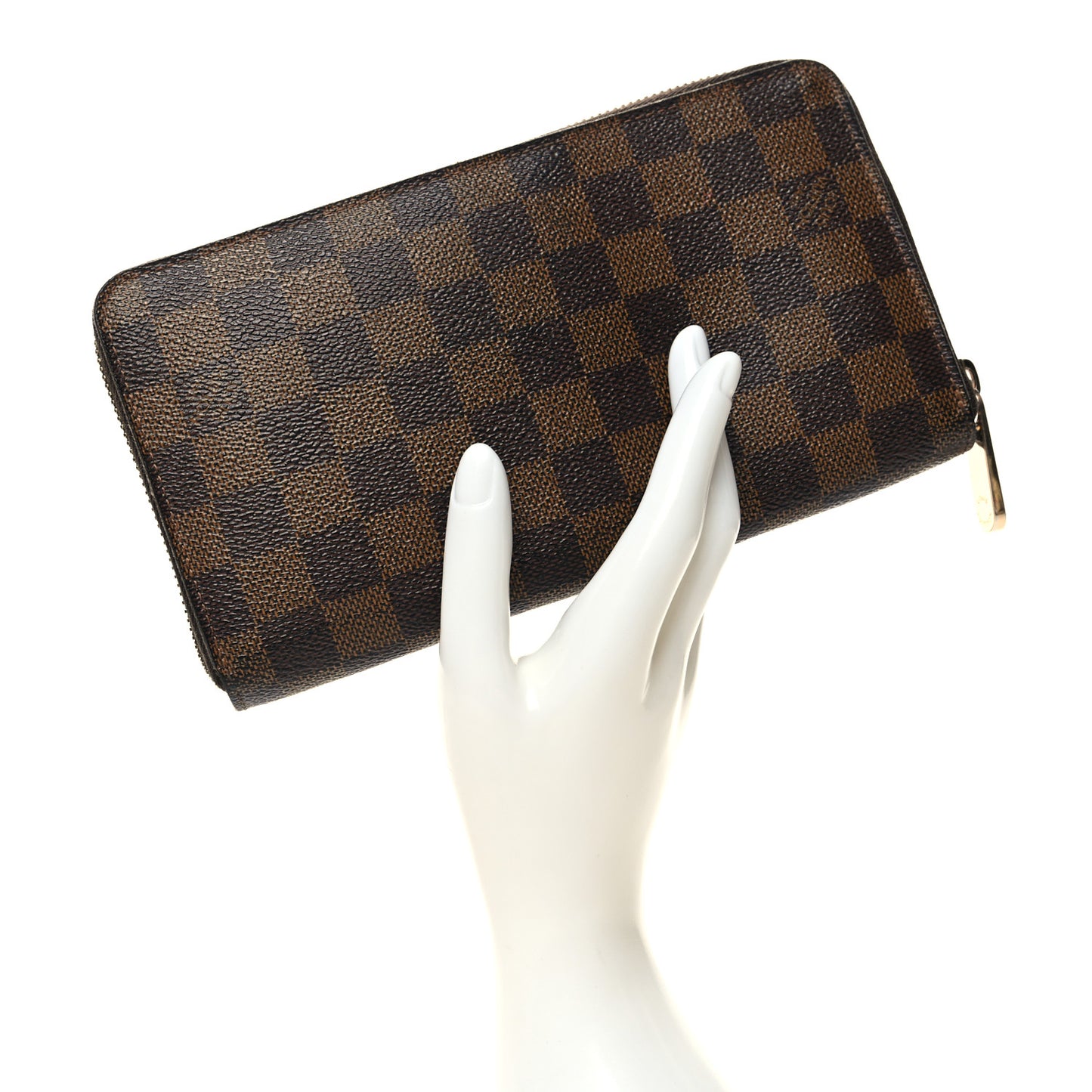 Damier Ebene Zippy Organizer Wallet
