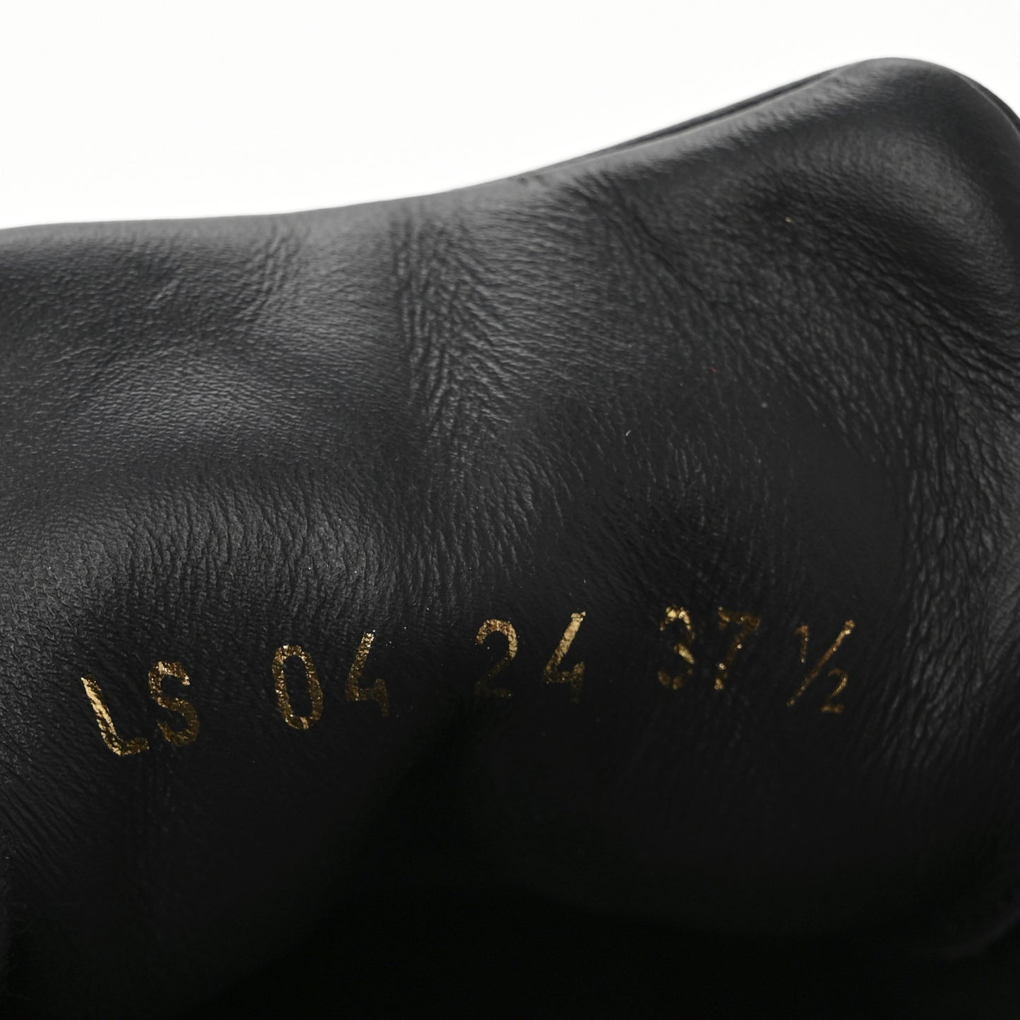 Calfskin Suede Logo Sneakers 37.5 Black