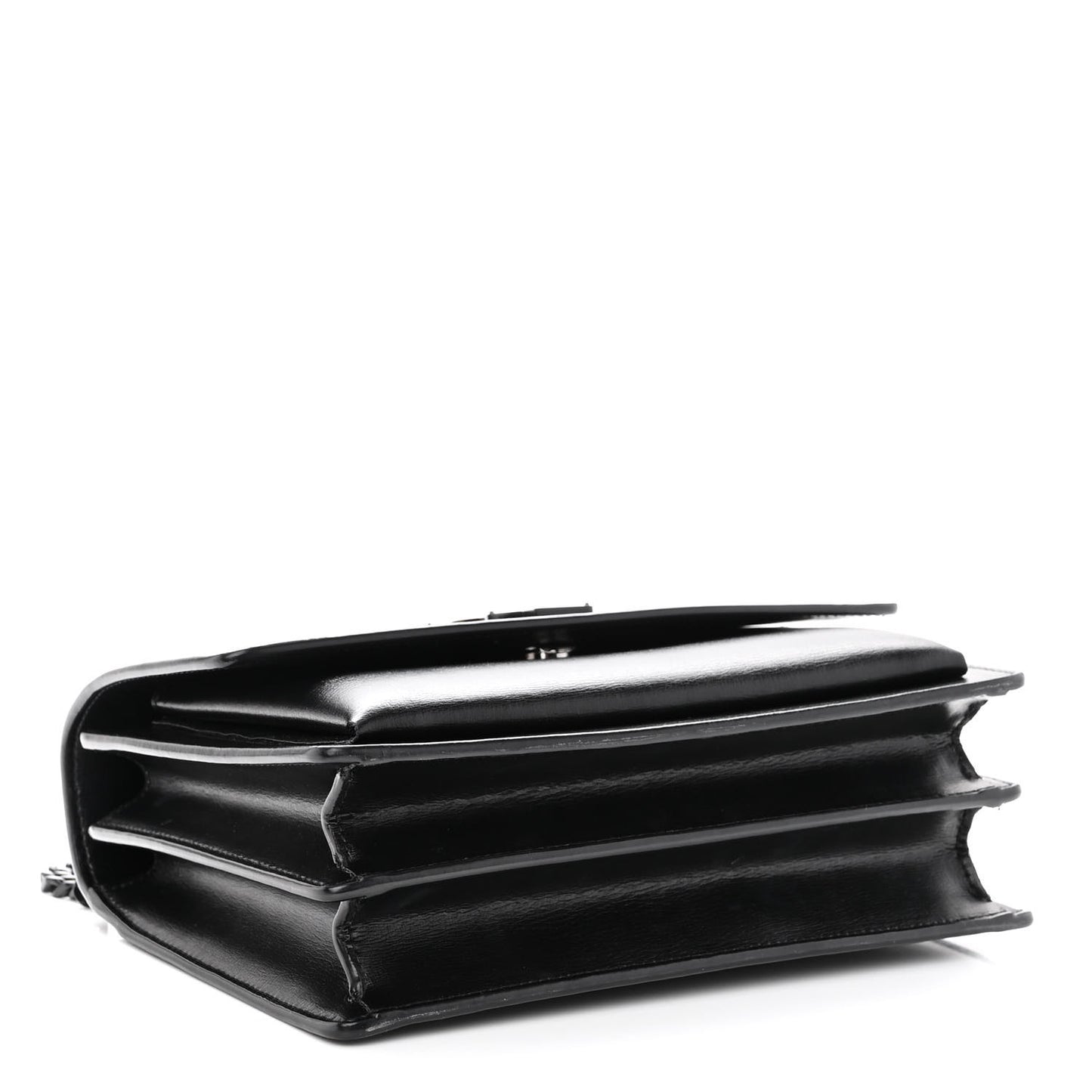 Calfskin Medium Monogram Monochrome Sunset Black