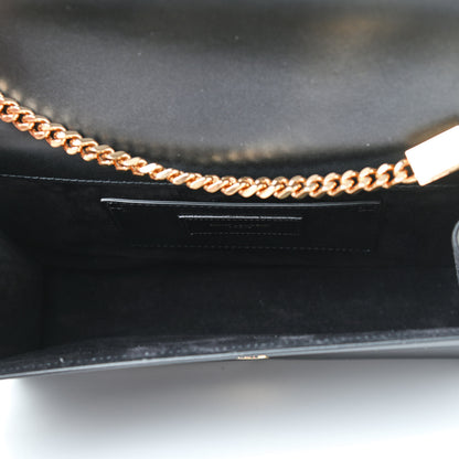 Saint Laurent Smooth Calfskin Medium Classic Monogram Kate Tassel Satchel Black 5 of 8