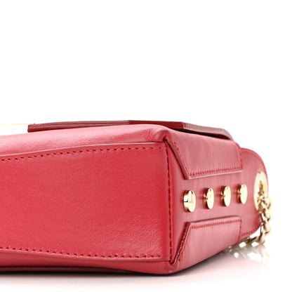 Jimmy Choo Spazzolato Lockett Shoulder Bag Red 9 of 9