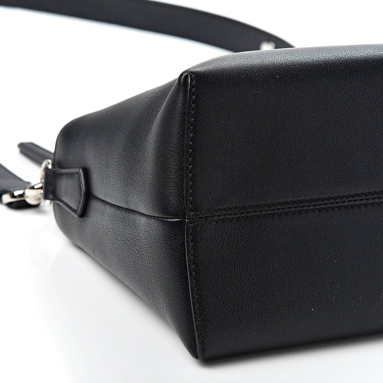 Fendi Vitello Dolce Medium By The Way Boston Bag Black 8 of 9