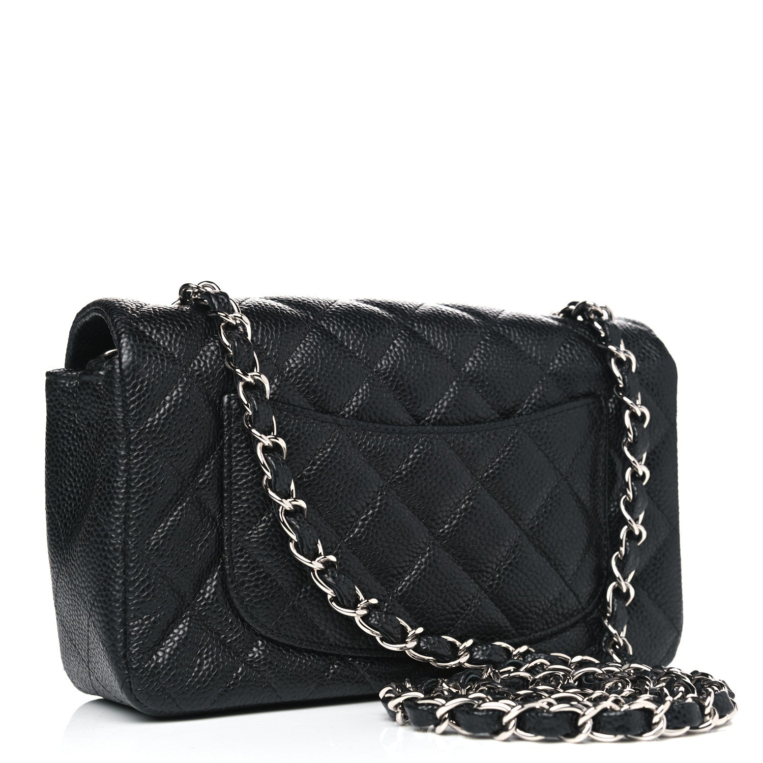 Chanel Caviar Quilted Mini Rectangular Flap Black 2 of 4