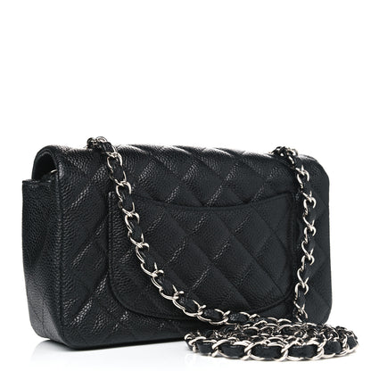 Chanel Caviar Quilted Mini Rectangular Flap Black 2 of 4