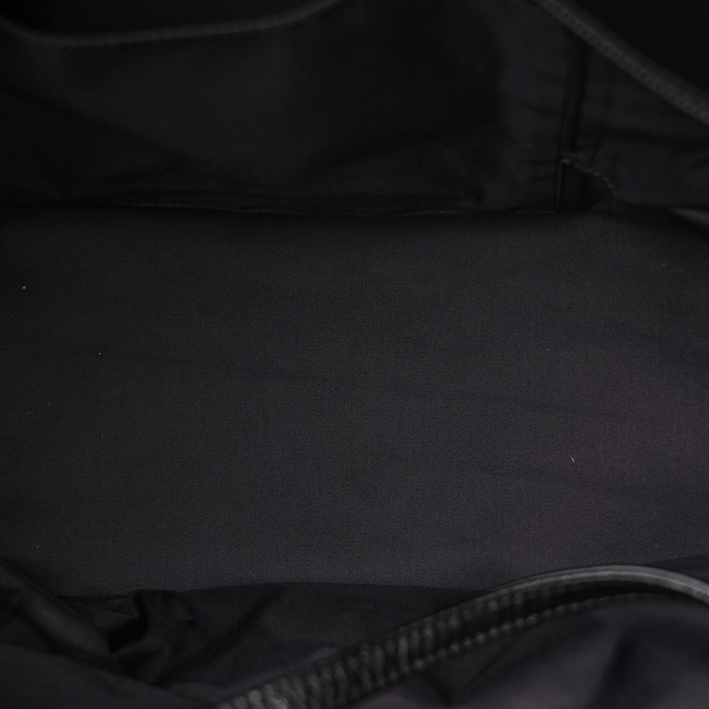 Coated Canvas Quilted Large Paris Biarritz Tote Black