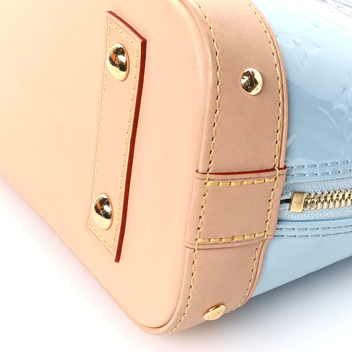 Louis Vuitton Vernis Hairclip Alma BB Sky 10 of 11