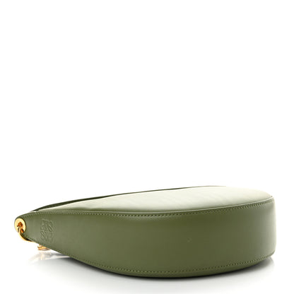 Loewe Satin Calfskin Jacquard Small Luna Bag Avocado Green 4 of 10