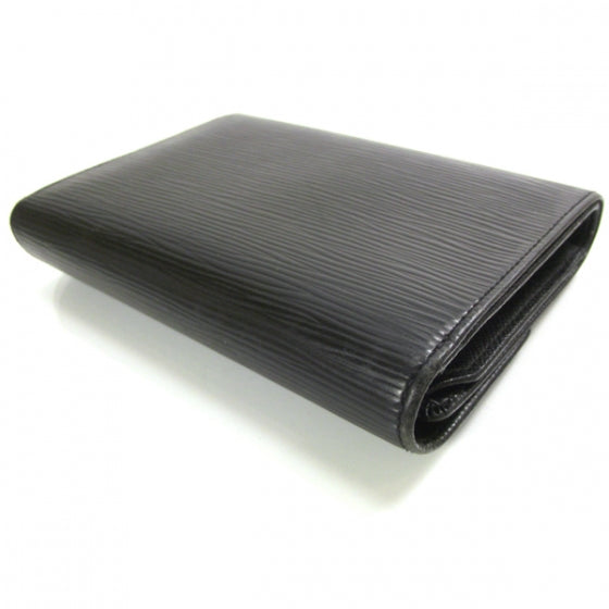 Epi Porte Tresor Etui Papiers Wallet Black