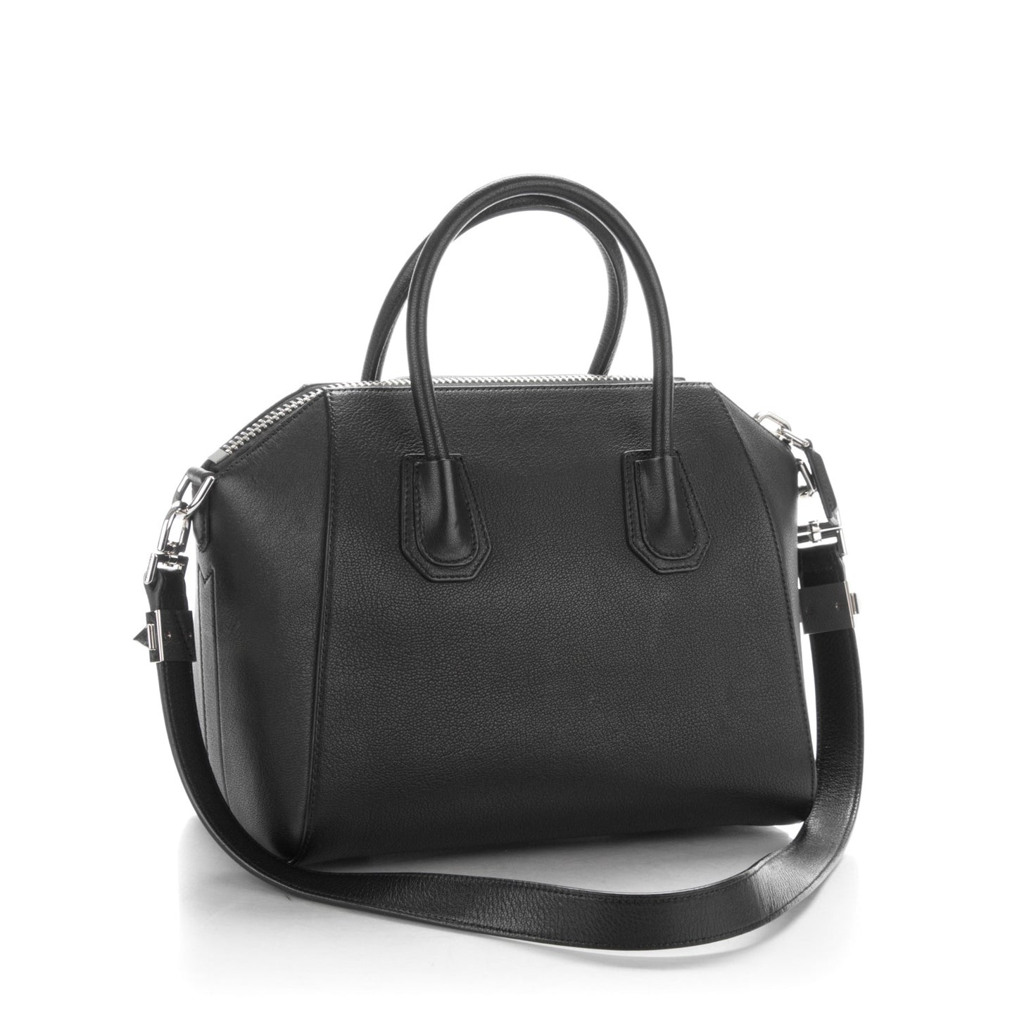 Sugar Goatskin Small Antigona Black