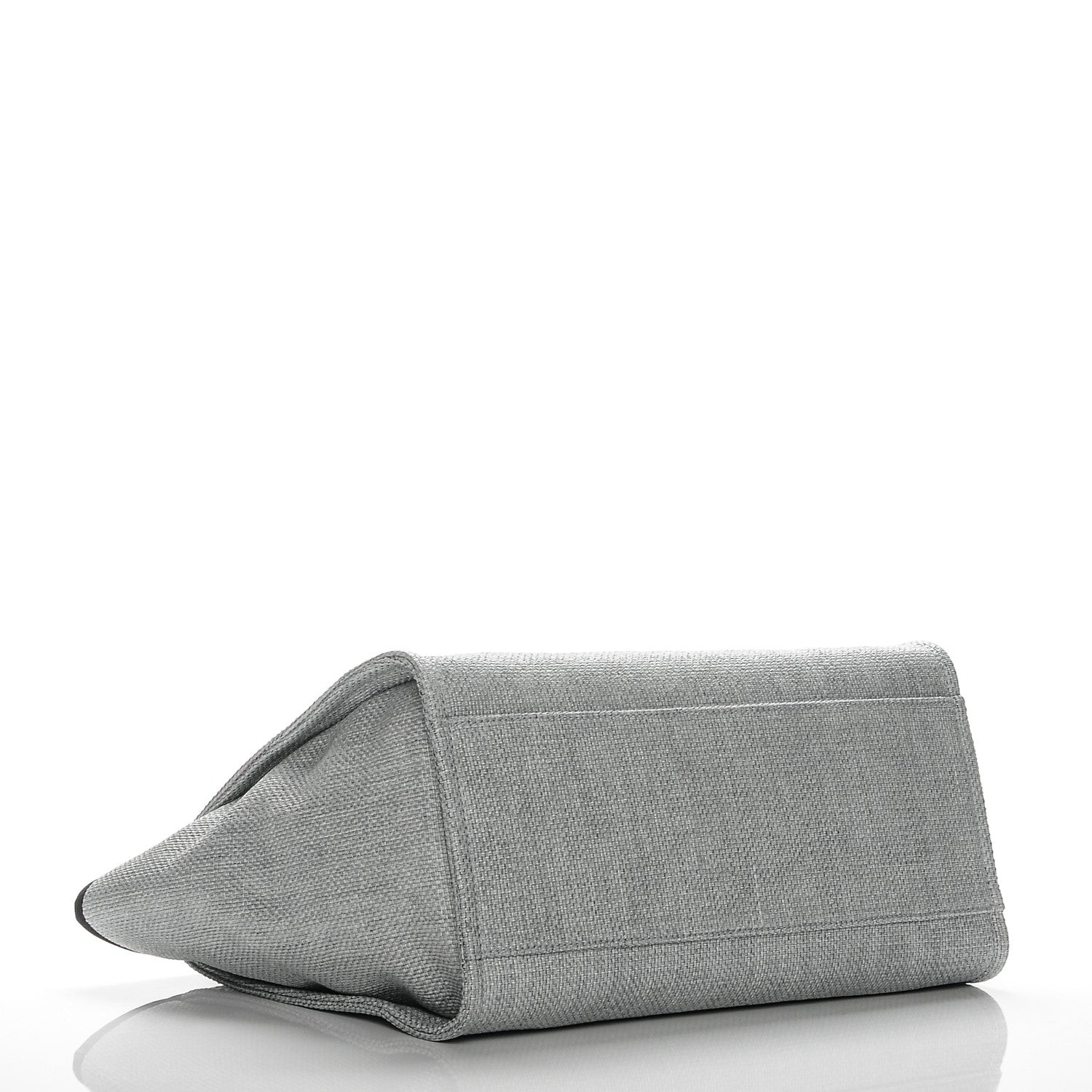Chanel Canvas Large Deauville Tote Grey 4 of 7