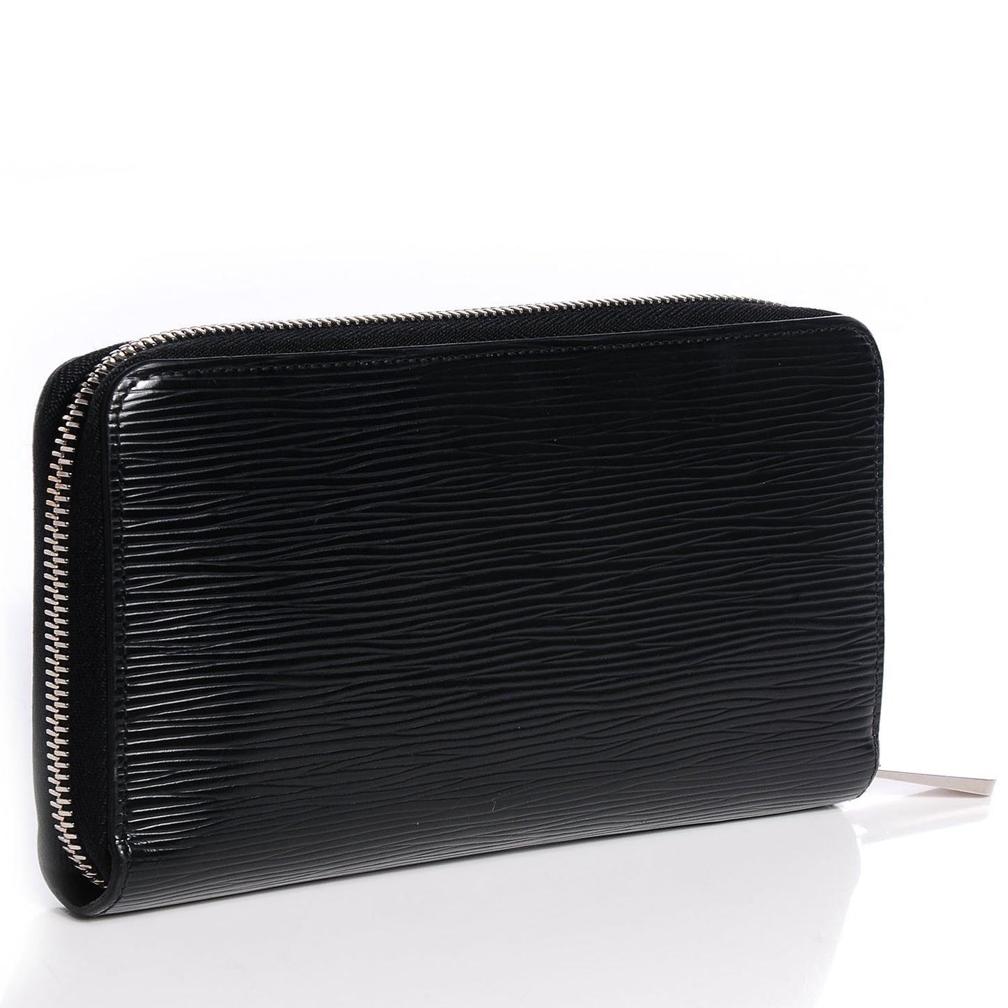 Epi Leather Zippy Wallet Black