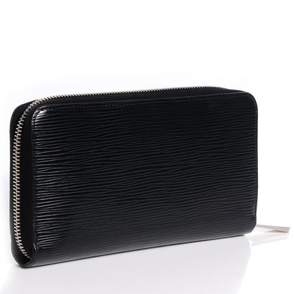 Louis Vuitton Epi Leather Zippy Wallet Black 3 of 7