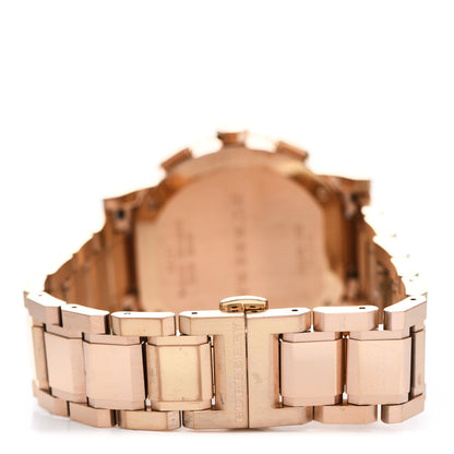 Burberry Stainless Steel 38mm City Chronograph Quartz Watch Rose BU9703 3 of 7