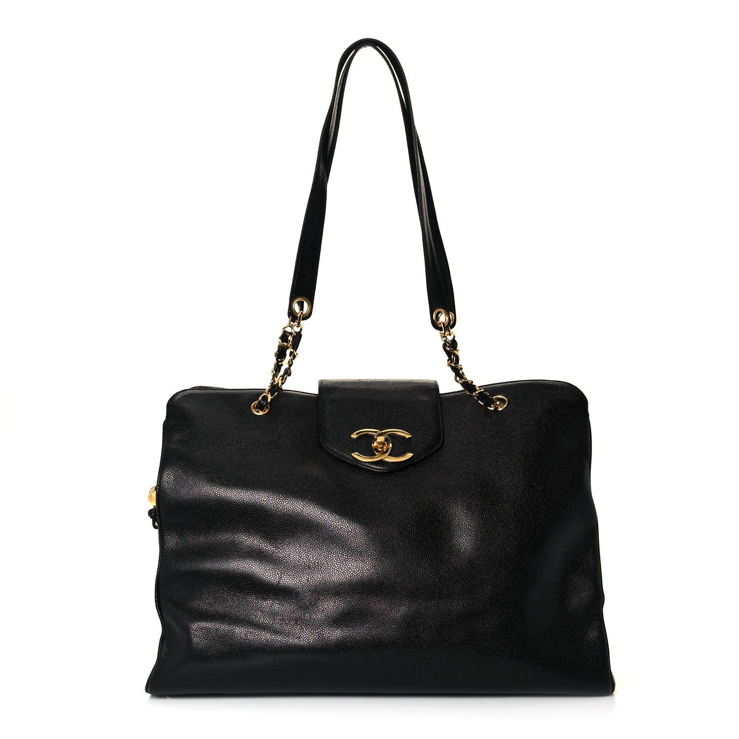 Chanel Caviar XL Weekender Bag Black 1 of 16