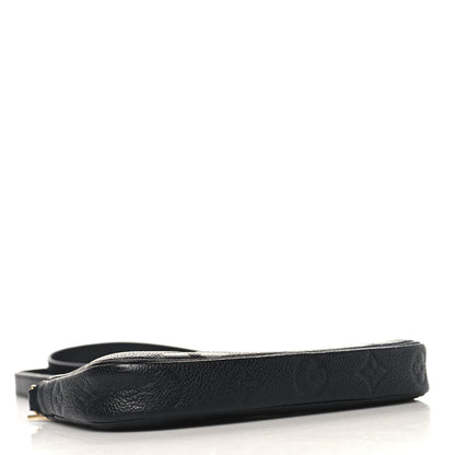Louis Vuitton Empreinte Monogram Giant Multi Pochette Accessories Small Pochette Black 4 of 9