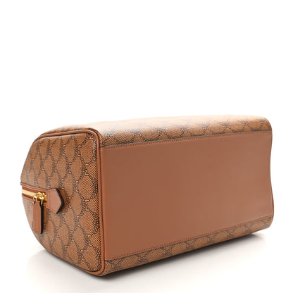 MCM Lauretos Nappa Medium Ella Boston Bag Cognac 4 of 9