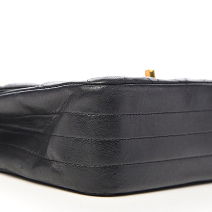 Chanel Lambskin Quilted Small Single Flap Black 12 of 15