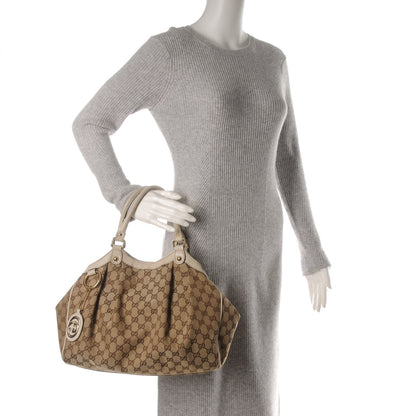 Gucci Monogram Medium Sukey Tote Off White 2 of 6