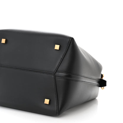 Saint Laurent Smooth Shiny Calfskin Monogram Le 37 Bucket Bag Black 10 of 10