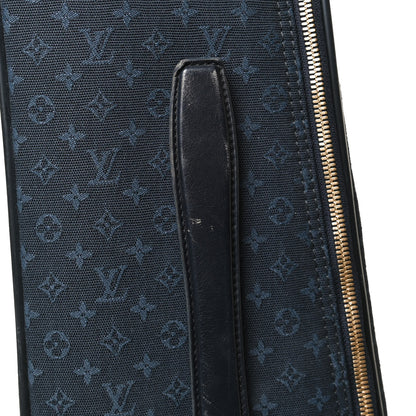 Louis Vuitton Mini Monogram Rolling Luggage Blue 14 of 15