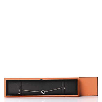 Hermes 18K Rose Gold Diamond Finesse Bracelet SH 5 of 5