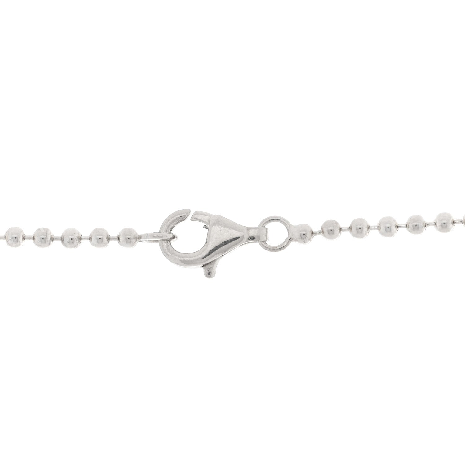 Tiffany Sterling Silver Square Cross Pendant Necklace 4 of 6