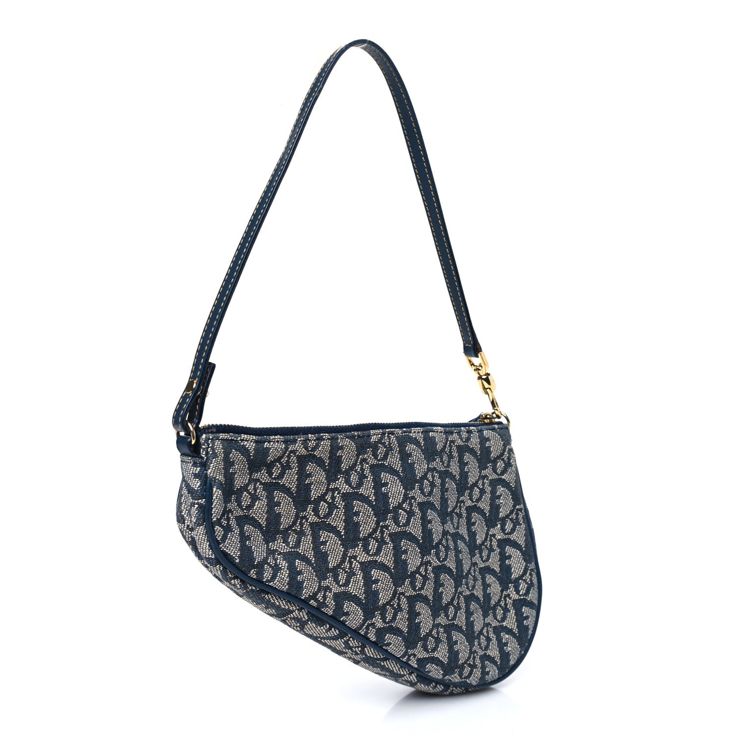 Monogram Mini Saddle Pochette Navy