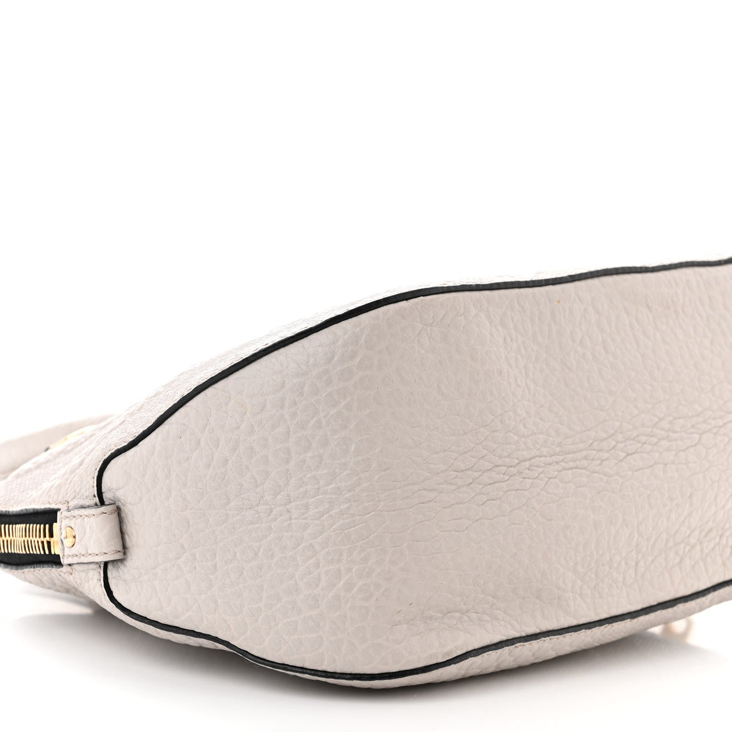 Burberry Heritage Grain Check Embossed Small Orchard Bowling Bag Pale Grey 8 of 12