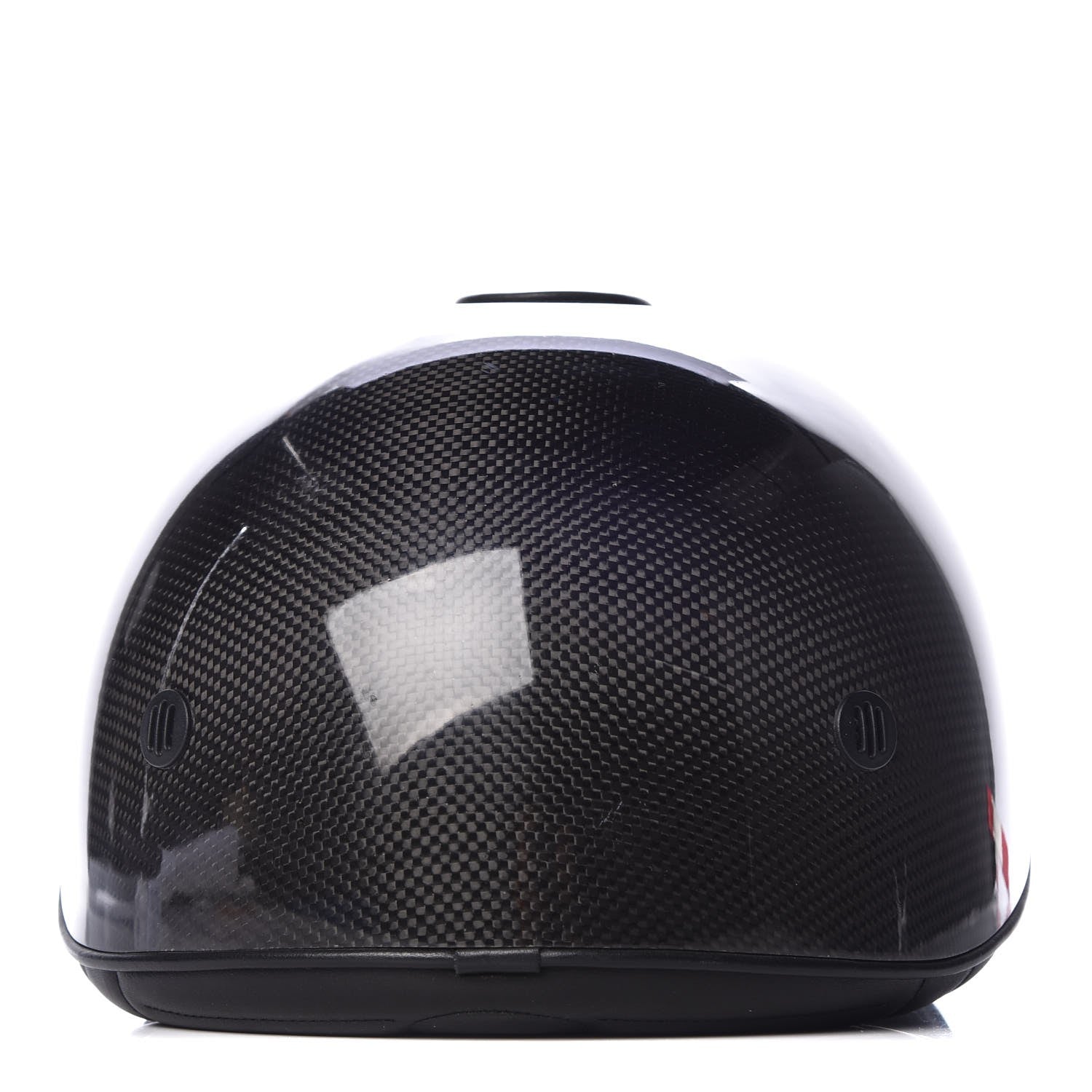 Hermes Carbon Fiber Equestrian Riding Helmet 60 Black 4 of 6