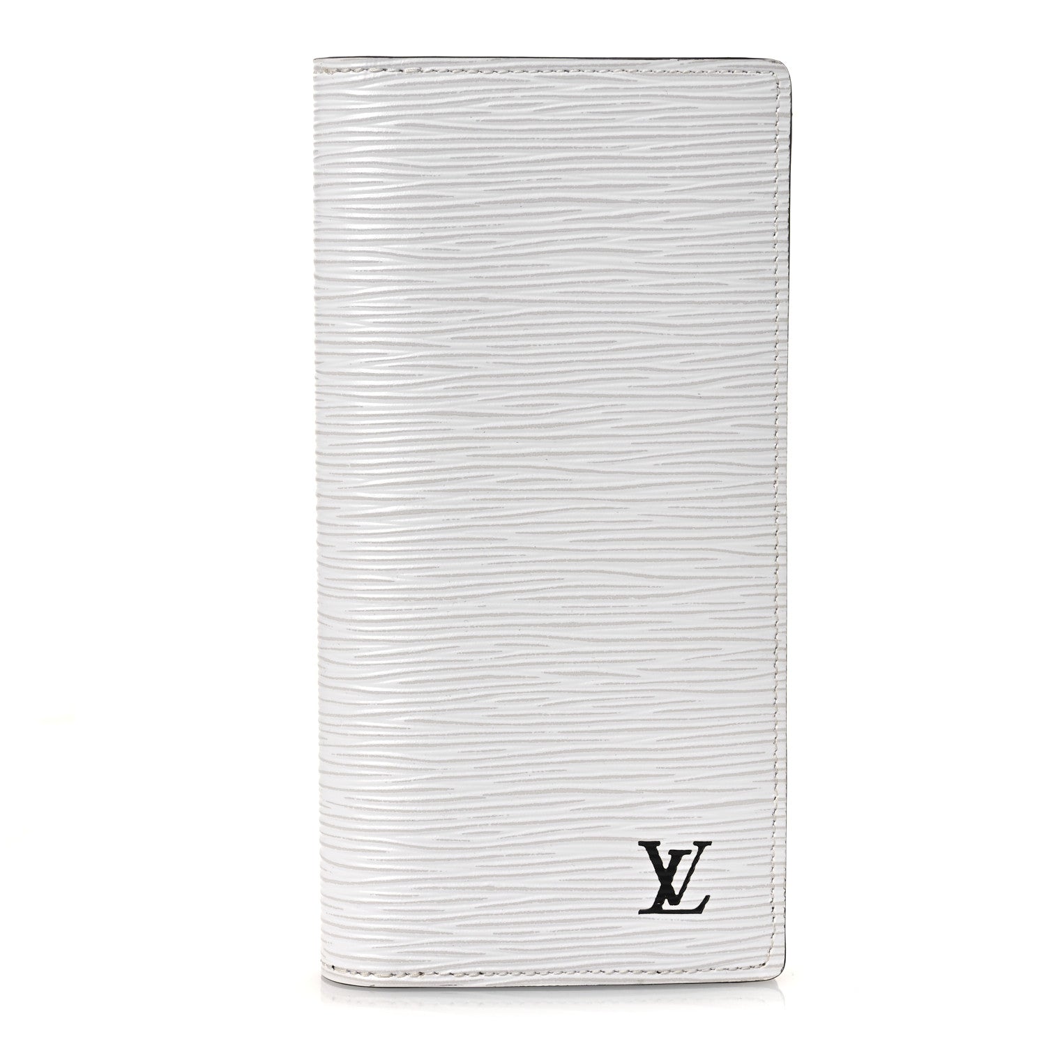 Louis Vuitton Monogram Epi Brazza Wallet White Black 1 of 6