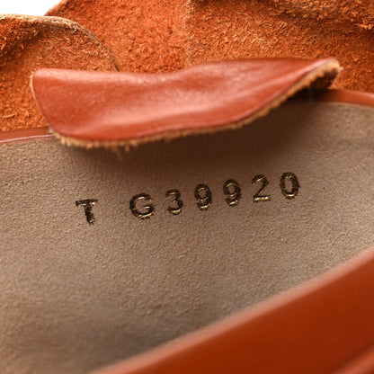 Chanel Calfskin Camellia Clogs 36 Brown 7 of 11