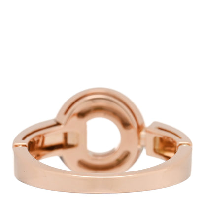 Bulgari 18K Rose Gold Diamond Mother of Pearl BVLGARI BVLGARI Ring 50 5.25 3 of 4