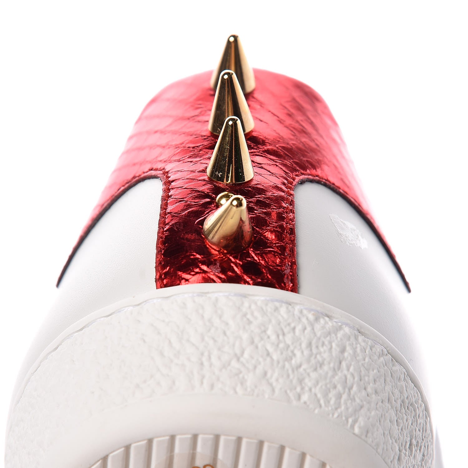 Gucci Calfskin Web Pearl Studded Womens Ace Sneakers 35.5 White 11 of 12
