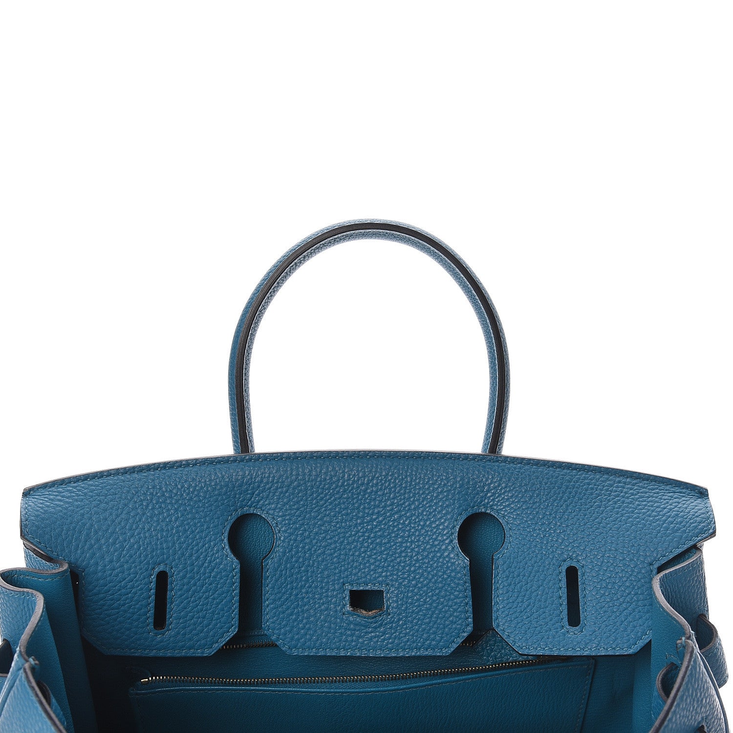 Hermes Togo Birkin 30 Bleu De Galice 14 of 43