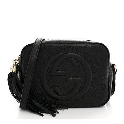Gucci Pebbled Calfskin Small Soho Disco Bag Black 1 of 9