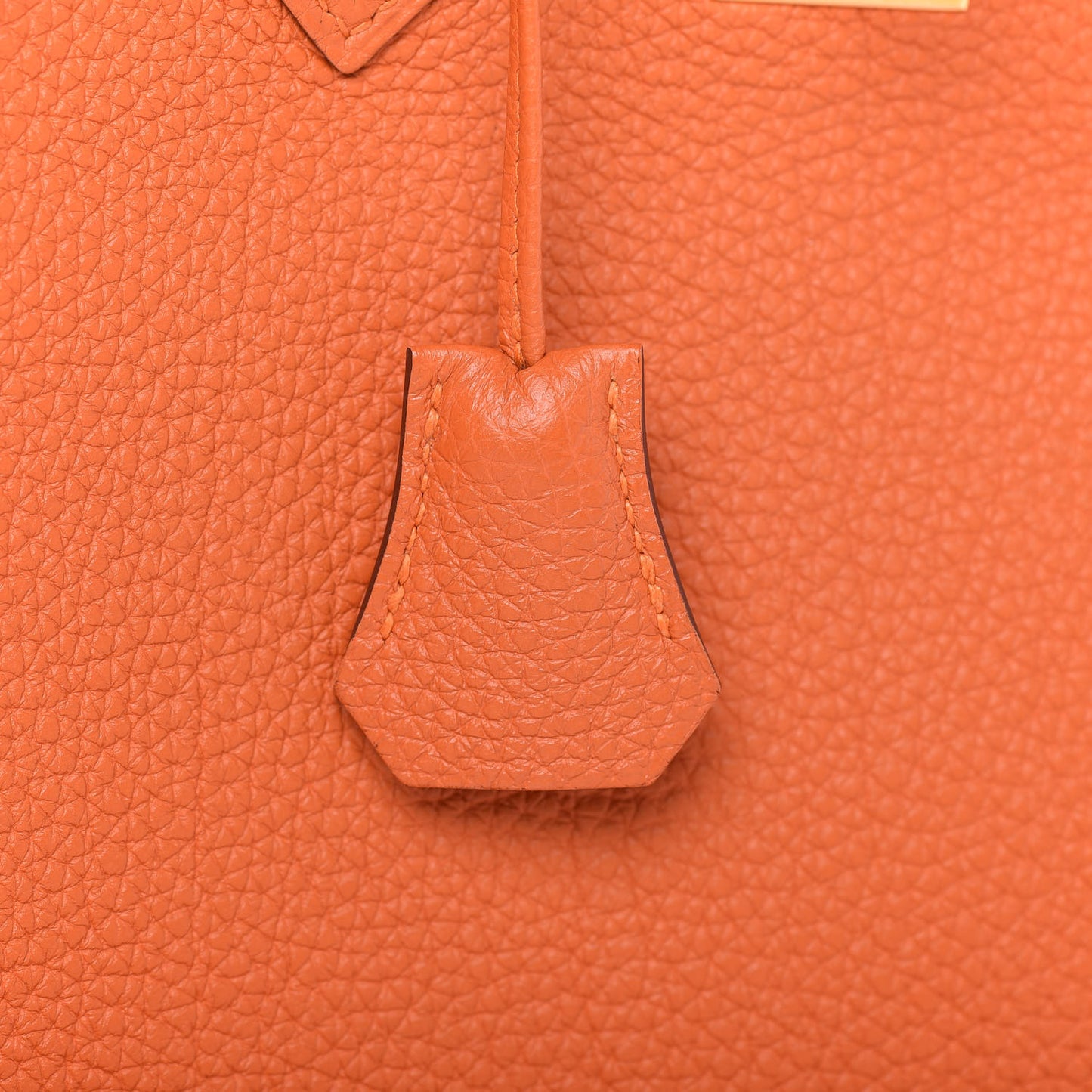 Togo Birkin 35 Orange